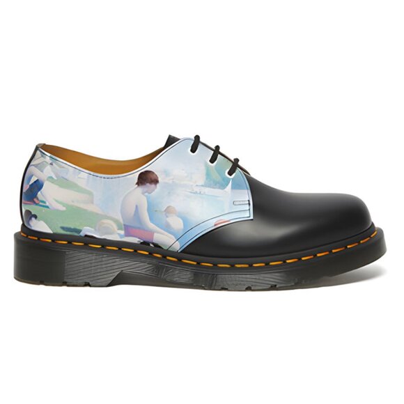 DR. MARTENS The National Gallery 1461 Bathers Shoes 'Black - Picture 2 of 4
